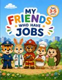 My Friends Who Have Jobs Coloring Book