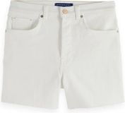 Scotch & Soda Shorts femme W25 Blanc