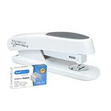 Rapesco 1483 ECO Sting Ray Nietmachine en 1000 24/6 mm Nietjes, Wit