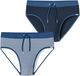 SCHIESSER Ocean Swim Zwembroek blauw/nachtblauw/wit