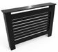 VDD Habillage de radiateur Noir 111,5 x 19 x 82 cm