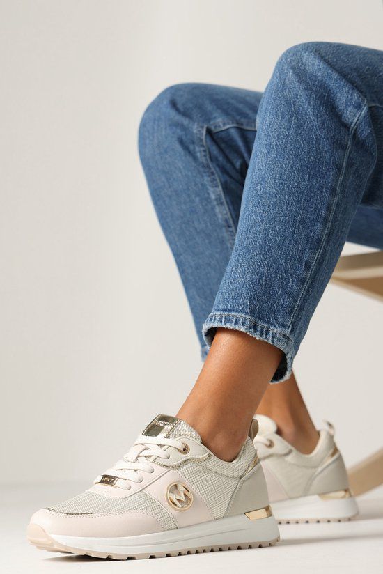 Mexx Nouraya Obi - Beige Sneakers - Women's Size 38 - Spring/Summer 2025