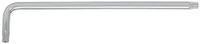 KS Tools 151.2475 Stiftsleutel vijfster met boring, extra lang, TS27
