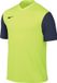 Nike Tiempo Premier Sportshirt Heren Korte Mouw Geel/Navy Polyester XXL