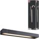 Paulmann Selection Bathroom LED-wandlamp Lucille IP44 2700K 1300lm 230V 17W dimbaar Zwart