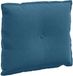 vidaXL Coussin de dossier bleu 60 x 50 cm velours côtelé