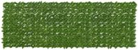 vidaXL Balkonscherm met bladeren Groen en Geel 300 x 100 cm