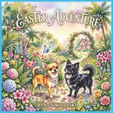 Easter Adventure: Easter, Adventure, friends, Mystery and magic, eggs hunt, garden, When new friends Discover, Hidden magic, Rabbit, Royal and ... 100 pages , including coloring pages