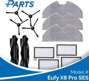 Eufy X8 Pro SES Kit d'entretien (alternatif Plus.Parts® pour T29F8011)