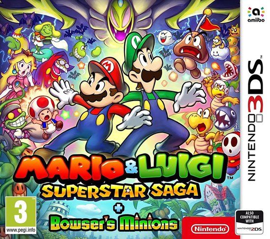 Nintendo Mario & Luigi Superstar Saga 3DS - Videogame
