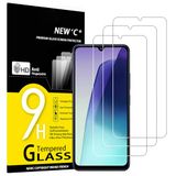 NEW'C 3 Stuks, Screen Protector voor Xiaomi Redmi 14C,Redmi 14R, Redmi A3 Pro Gehard Glass Schermbeschermer - Luchtbelvrij - Ultrabestendig (0,33 mm HD Ultra transparant) 9H hardheid glas