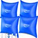 Monzana Zwembadkussen XL 4 stuks - Chloorbestendig PVC – Blauw