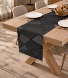 IPEA Pvc tafelloper, afmetingen 180 x 30 cm, modern design, rechthoekige lange placemat voor tafel, meubels, decoratie in de eetkamer en keuken, voor diners en feesten, tafelloper
