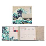 Grupo Erik Hokusai Weekly Planner With Sticky Notes