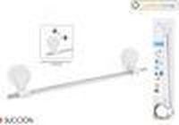 Confortime Toallero Succion Abs White 53cm
