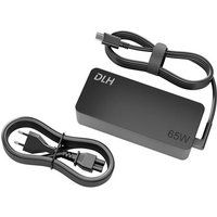 DLH Energy Netspanningsadapter - 65 watt - 3.25 A (USB-C) - zwart