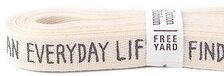 Daily Like katoenen band Find the Joy - 1,2 cm x 4,5 m