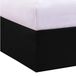 Bed Maker's Never Lift Your Matrass Bedrok, ontworpen voor boxsprings, met splitten in de hoeken, valt 35,5 cm omlaag, kingsize bed, zwart