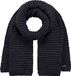 Barts Bayne Scarf Sjaal Dames - Donkerblauw - One size