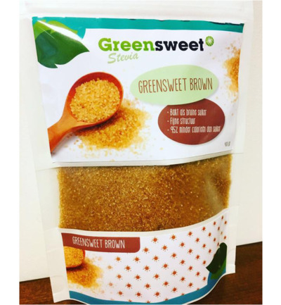 Greensweet Stevia kristal brown 400 G