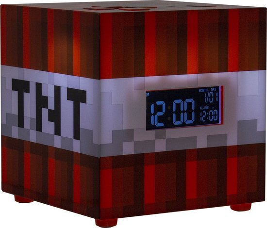 Paladone Minecraft - TNT Alarm Clock