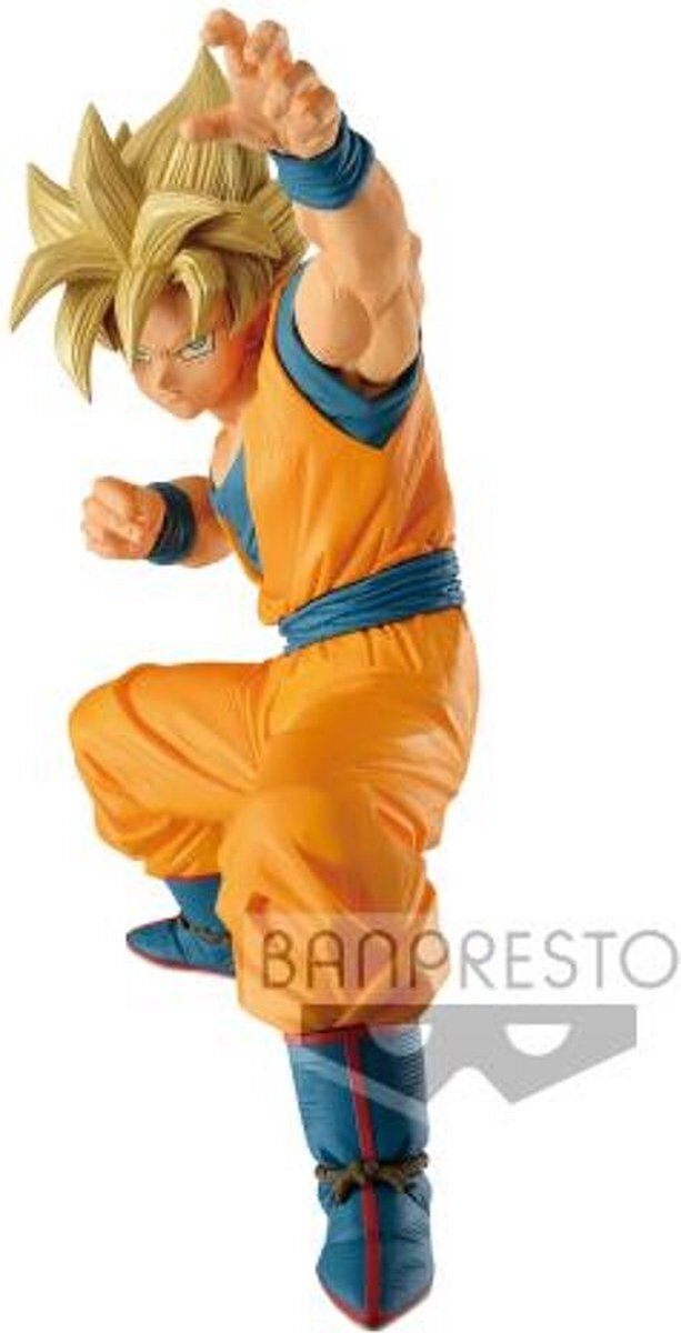 Banpresto Dragon Ball Super - SS Son Goku - Figure Super Zenkai 19cm
