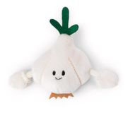 NICI 61868 Mini MagNICI knoflook, 7 cm, wit