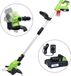 vidaXL Accugrastrimmer 20V - 2-in-1 Grastrimmer & Kantensnijder