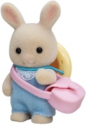 Sylvanian Families baby wit konijn