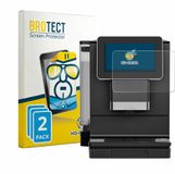 BROTECT - Screenprotector voor Nivona NIVO 9101 / 9103 - Folie Beschermfolie transparant 2 Stuks