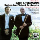 Outhere Julius Baker Bach & Telemann: Suites For Flute & Orchestra (CD)