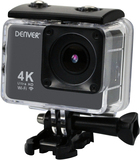 Denver Action Camera - 4K WiFi - Waterproof - 5MP - Black