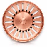 Waterval Premium Brushed Korfplug RVS - Rose Copper - 83mm