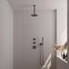 Brauer Gunmetal Edition Thermostatische Regendoucheset Inbouw