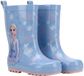 Frozen - Bottes de pluie pour enfants de 2 à 8 ans - Bottes en caoutchouc pour enfants Elsa - Bottes de pluie pour filles - Taille 26 - Bleu
