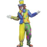 NOCH H0 figuur Clown, handgekleurde kunststof figuur 1:87 voor levendige scènes in H0 modelbouw en dioramen