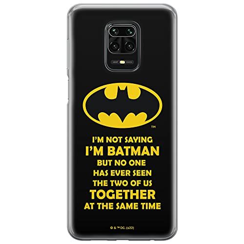 ERT GROUP mobiele telefoonhoesje voor Xiaomi REDMI NOTE 9 PRO/ 9S - Batman 053