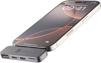 Cellularline USB-C Hub - 4 Poorten - 2x USB-C + USB-A + Micro SD