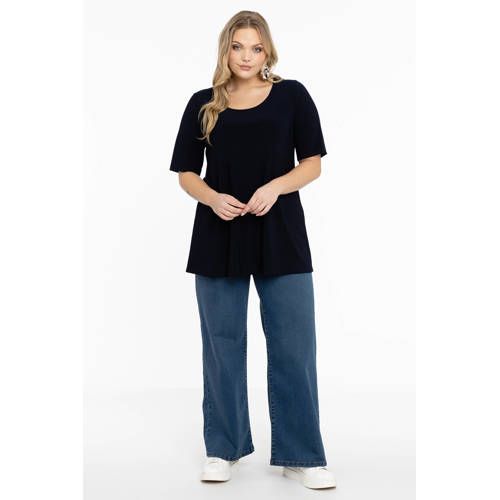Yoek Loose Fit Jeans - Dark Blue Denim