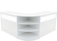 MonsterShop Theseus led-winkelbalieset - wit - lm60 + 2xb1200 - 3 planken