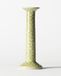 HEMA Bougeoir ⌀8x20 Cm Zwier Céramique Moucheté Marron (vert)