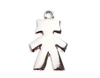 INNSPIRO Nice Charms Metalen hangers voor meisjes, 13 x 18 mm, 25 stuks