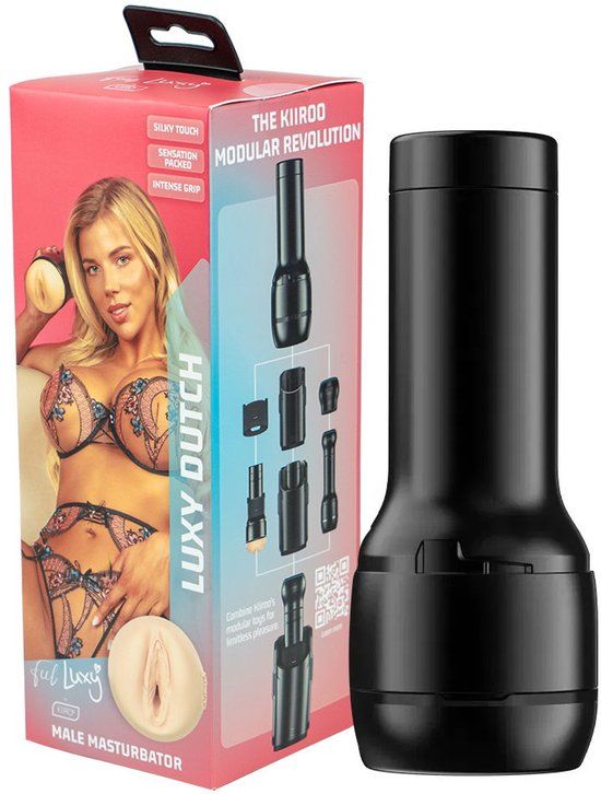 KIIROO FeelLuxy Masturbator - Realistisch & Interactief - Luxy Dutch Design