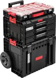 Merkloos / Sans marque Wan GmbH Gereedschapswagen - Mobiele werkplaats - Werkplaats organiseren - Modulair systeem - 445 x 410 x 665 mm - Grijs