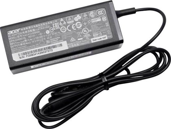 Acer Laptop AC Adapter 45W Black KP.0450H.001