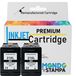 HP 2 cartouches d'encre, compatible avec HP 21XL, noir, format XL