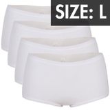 Triumph 4P Molly Maxi Weiß Baumwolle Damen
