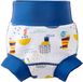 Happy Splash About Happy Nappy – Herbruikbare Zwemluier – Neopreen – Lekvrije Pasvorm, Tug Boats, 6-12 maanden