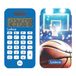 LEXIBOOK, Pocket Calculator Mand met Beschermhoes, Basis- en Geavanceerde Functies, Batterij en Zonne-energie, C45BALXB