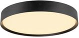 SLV Decona Lampe murale et de plafond Aluminium Noir Rond 23W 2260lm - 930 Blanc chaud | IP44 - Meilleur rendu des couleurs - Dimmable.